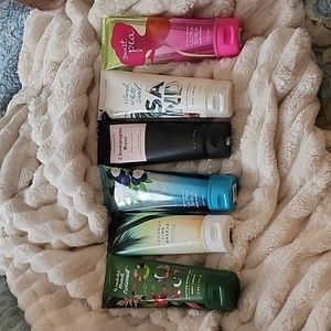 Assorted Bath & Body Works Lotions and Body Washes (7 total)